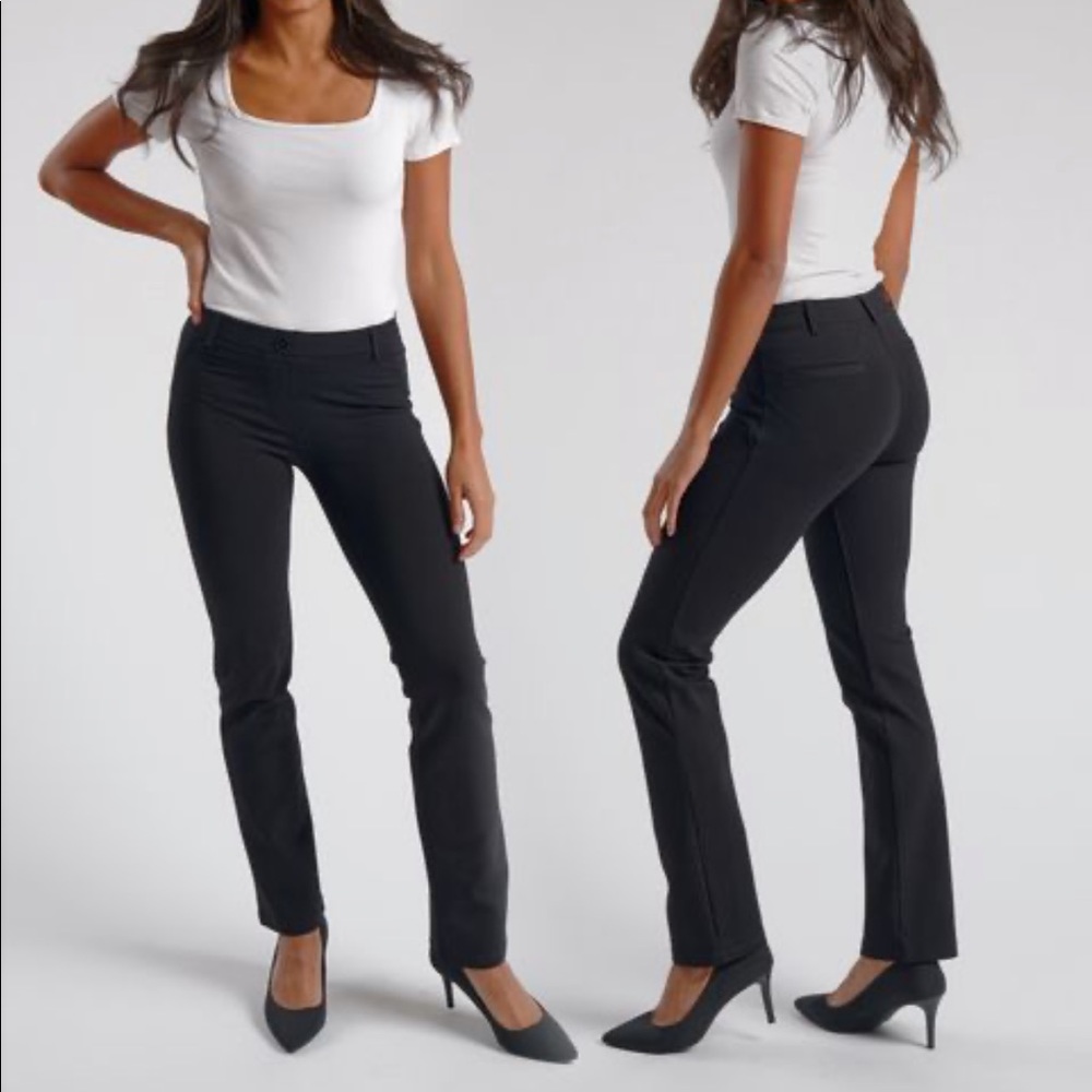 Betabrand black Dress Yoga Pant  L